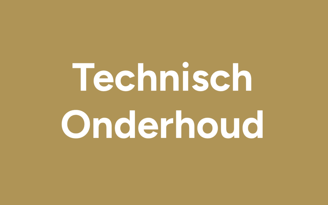 Technisch Onderhoud