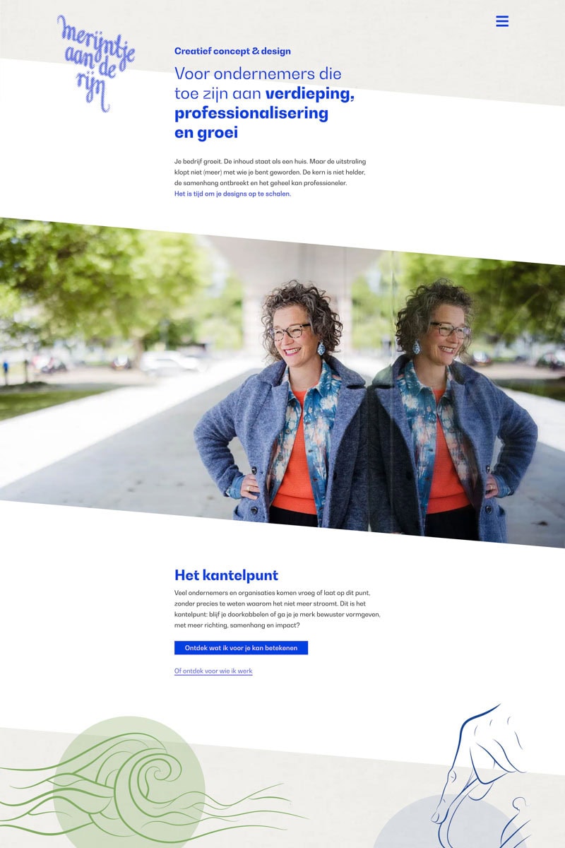 Web design portfolio Merijntje aan de Rijn Web design portfolio Merijntje aan de Rijn