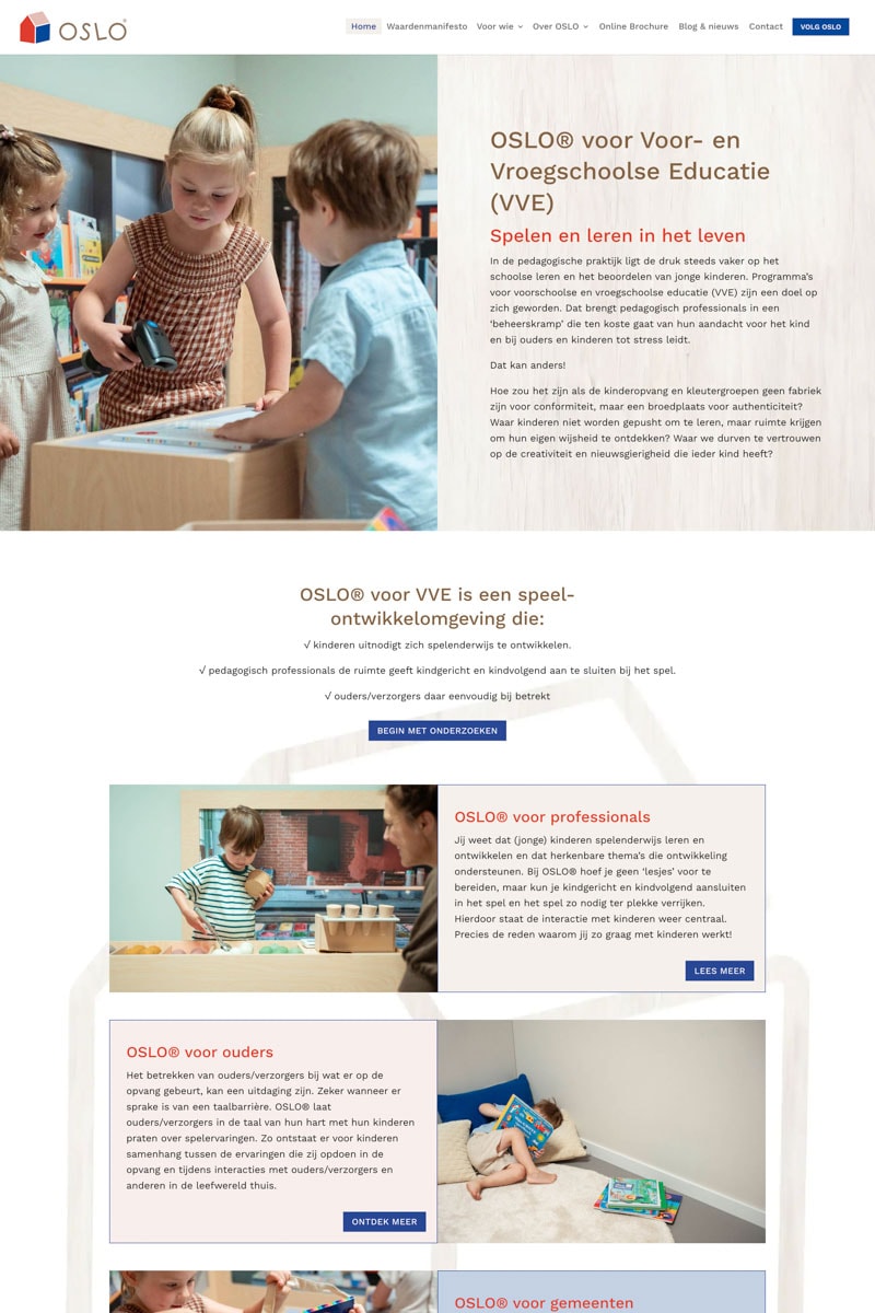Web design portfolio OSLO for Owners Association Web design portfolio OSLO for Owners Association