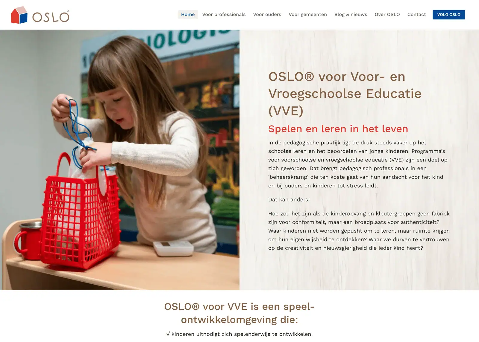 Webdesign Portfolio OSLO voor VVE