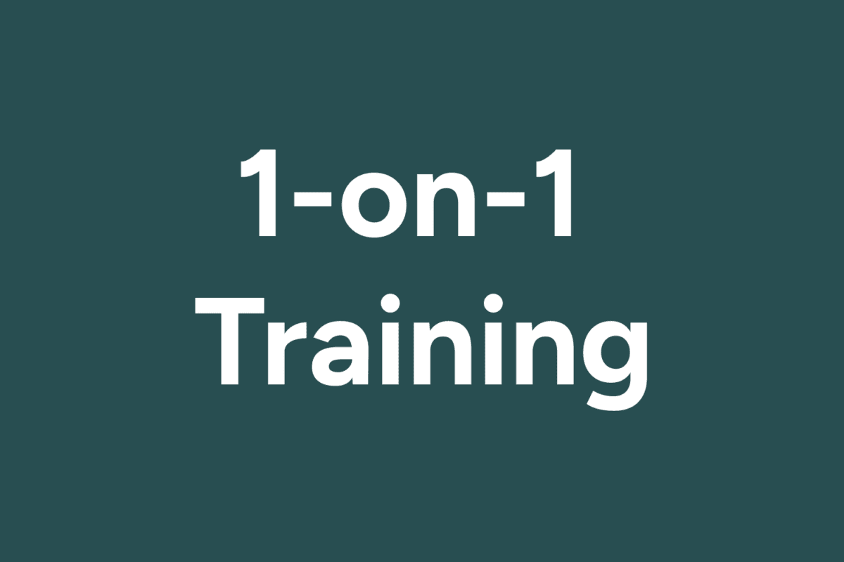 ywme 1 on 1 training