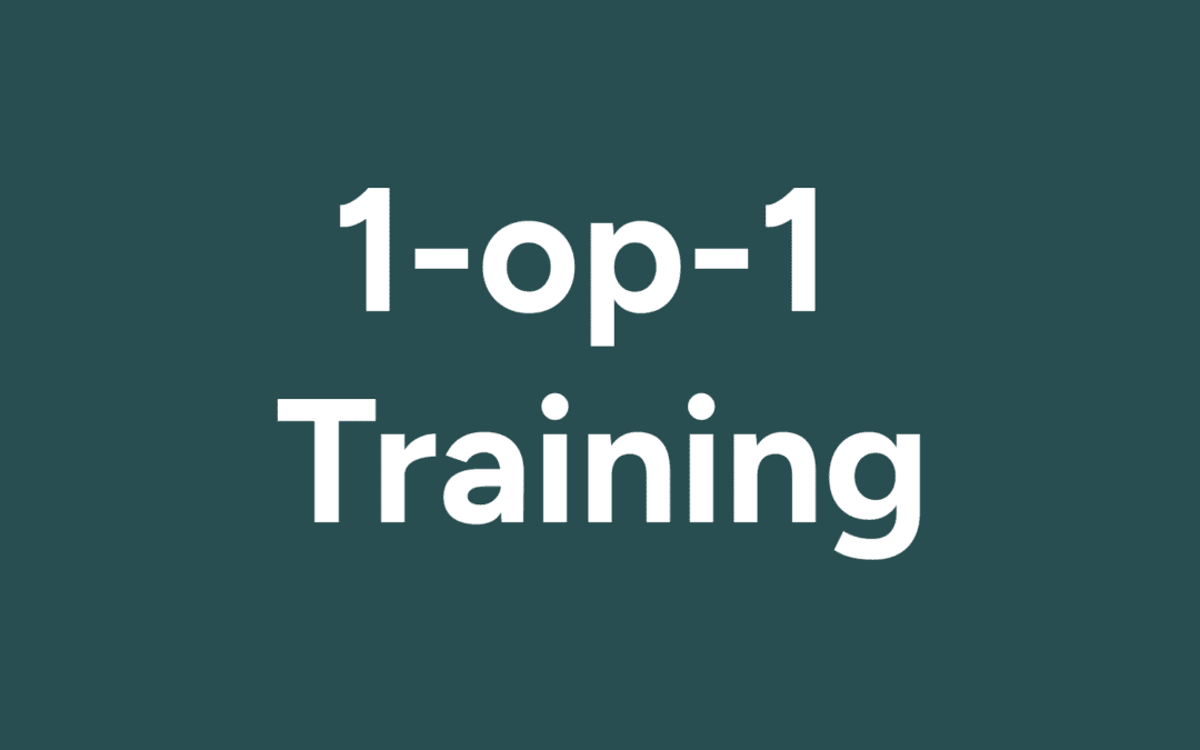 1-op-1 Training